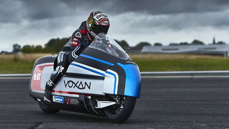 Mit der Wattman will Voxan den Geschwindigkeitsrekord für E-Motorräder brechen, der bei 329 km/h liegt.