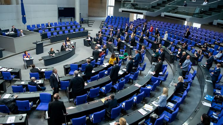 Im Bundestag wurde am Freitag leidenschaftlich gestritten.