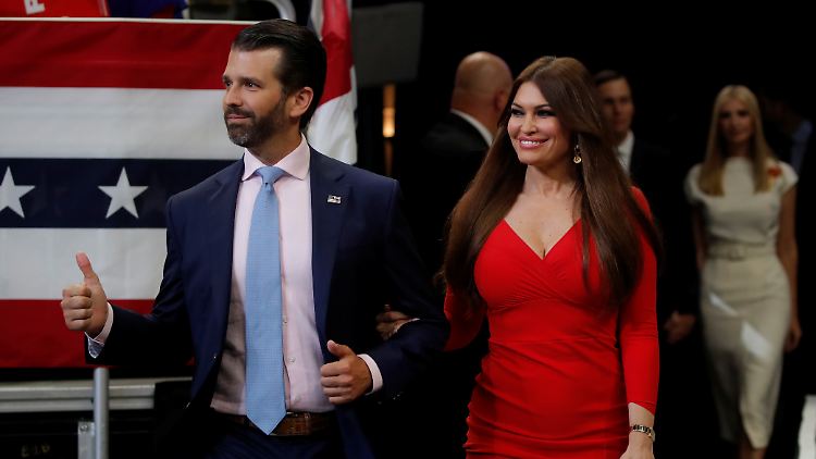 Seit circa 2018 ein Paar: Donald Trump Jr. und Kimberly Guilfoyle.