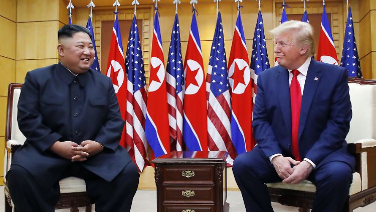 Letzes Jahr unterhielten sich US-Präsident Donald Trump und Nordkoreas Machthaber Kim Jong Un noch bei ihrem Treffen im Freedom House an der innerkoreanischen Grenze. Jetzt herrscht zwischen den beiden "Eiszeit".