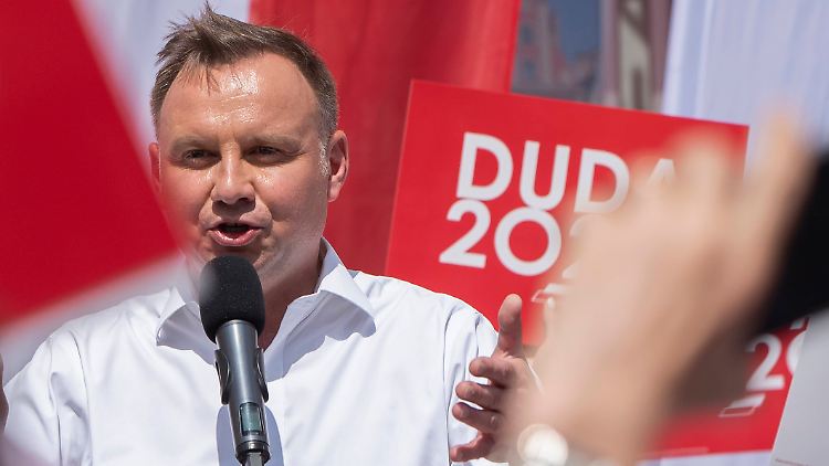 Duda will Präsident bleiben.