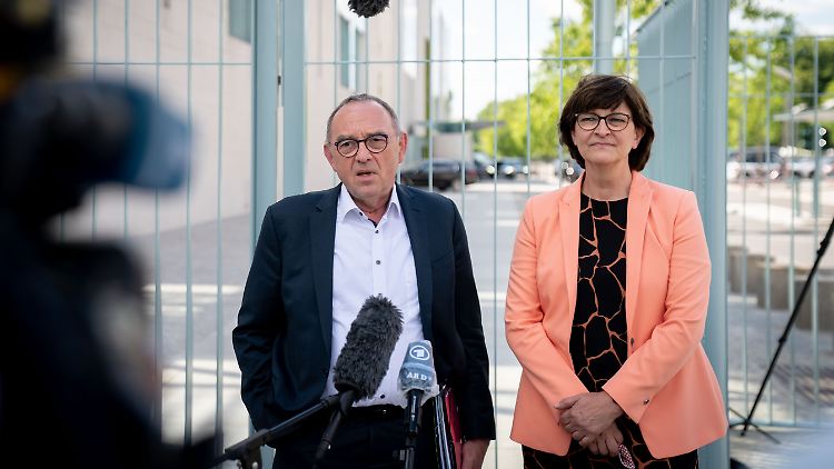 Die SPD-Chefs Saskia Esken und Norbert Walter-Borjans wurden parteiintern zuletzt mehrfach für ihren Linkskurs kritisiert.