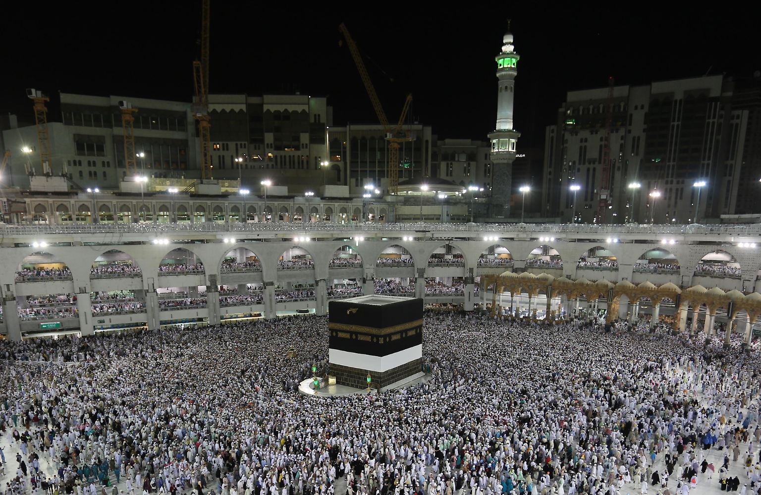 In anderen Jahren sieht es in Mekka so aus ...