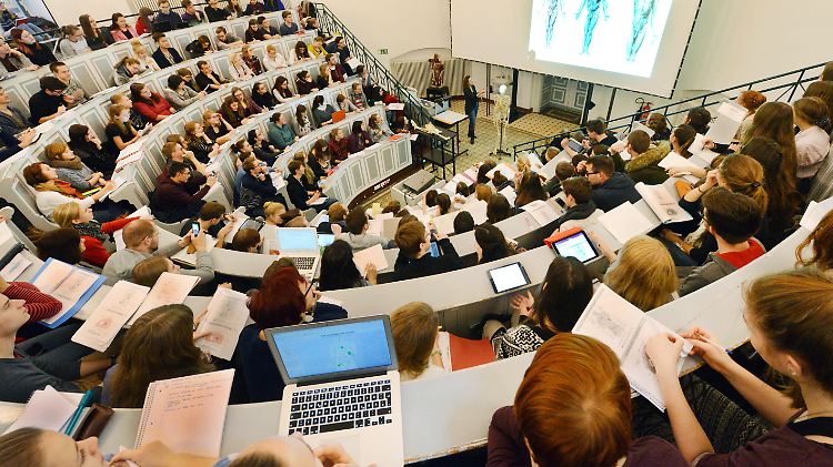 Gut gefüllte Hörsäle? An US-Unis im Wintersemester bislang nur schwer vorstellbar.