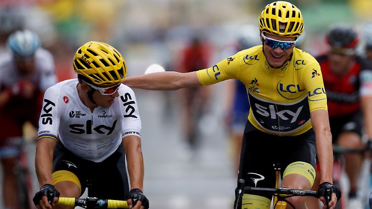 Für das Team Sky gewann Froome viermal die Tour de France, 2018 und 2019 siegten Teamkollegen.