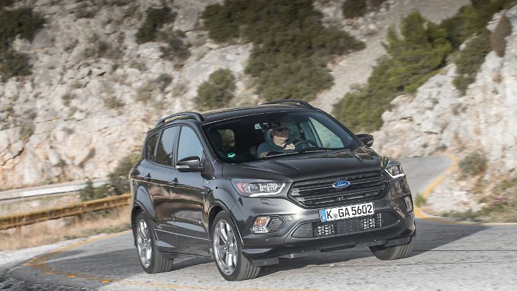 Nach dem Facelift im Jahr 2017 sah der Ford Kuga wesentlich schnittiger aus.