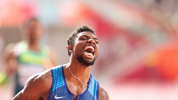 Noah Lyles ist derzeit einer der schnellsten Männer der Welt. Auch ohne Fabel-Weltrekord.