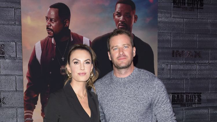 Künftig nur noch Co-Eltern und Freunde: Armie Hammer und Elizabeth Chambers.