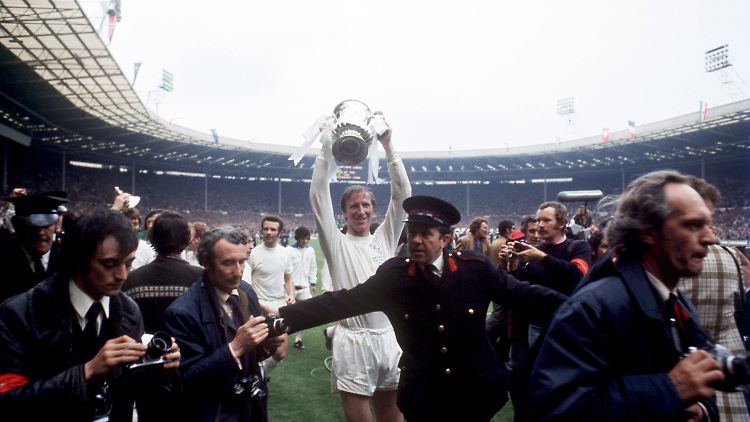 Jack Charlton durfte mit seinem Klub Leeds United und der englischen Nationalmannschaft Titel feiern.