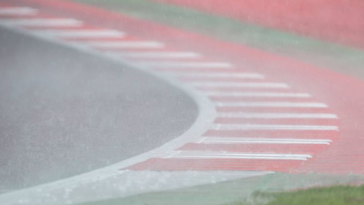 Viel Regen in Spielberg macht ein Training derzeit unmöglich.