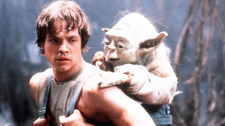 Der "Krieg der Sterne" um Luke Skywalker und Meister Yoda ist Kult.