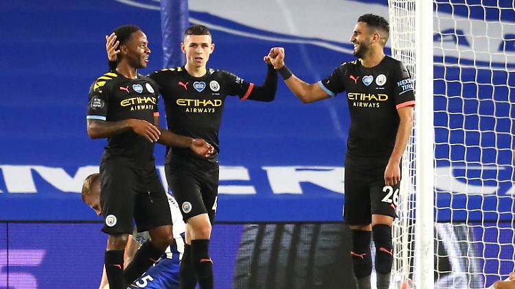 Freude bei Man City: Es geht international weiter.