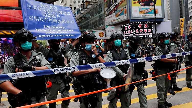 Das Sicherheitsgesetz ermöglicht der chinesischen Führung in Peking ein härteres Vorgehen in der Sonderverwaltungszone Hongkong.