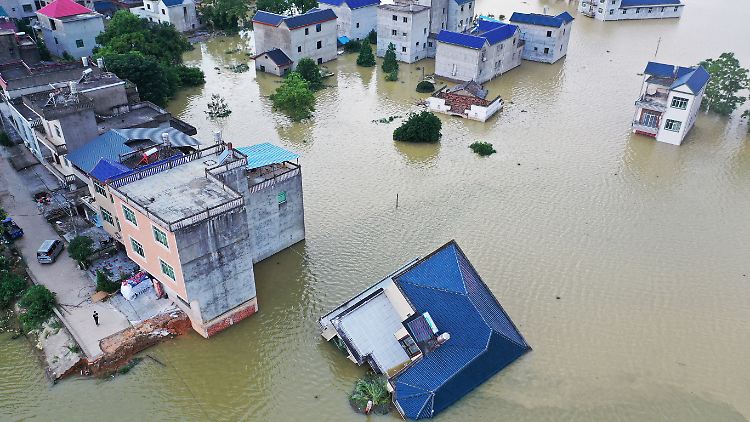 In der Provinz Jiangxi nahe des Poyang Sees ist die Lage besonders dramatisch.