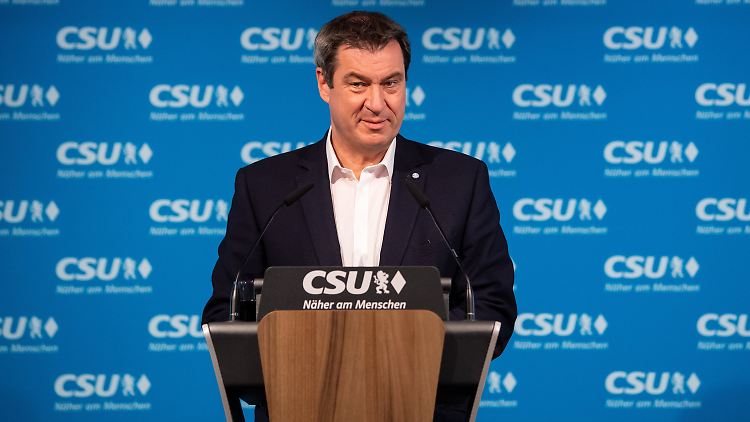 Wer wird Angela Merkels Nachfolger? Den CSU-Politiker Markus Söder aus Bayern können sich immer mehr Bundesbürger als Kanzlerkandidaten vorstellen.