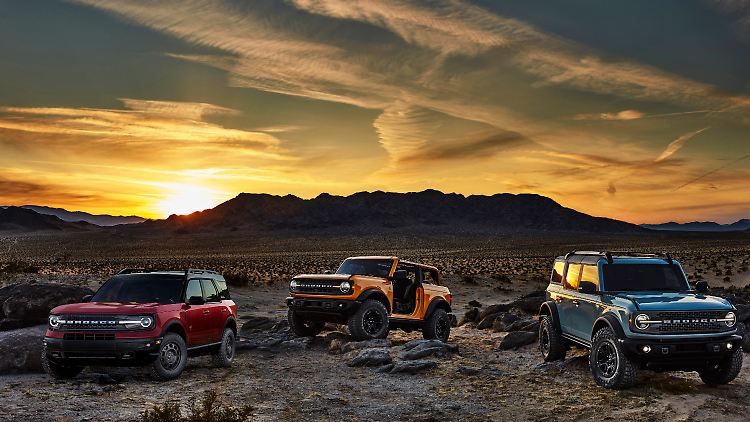 Der Bronco Sport (l.) soll sich vornehmlich auf Asphalt bewähren.