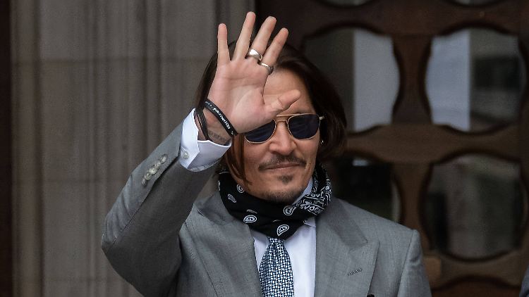 Hatte einen ungebetenen Gast bei sich zu Hause: Johnny Depp