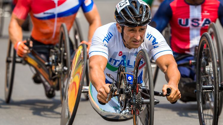 Auf seinem Handbike kollidierte Alessandro Zanardi mit einem Lastwagen. 