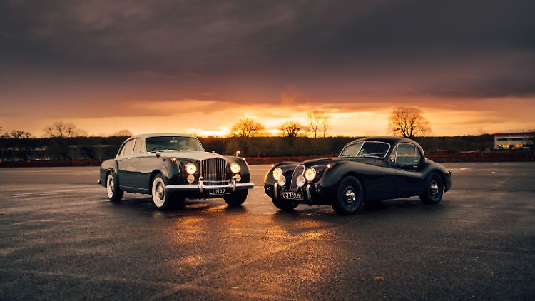 So schön können E-Oldtimer aussehen, wenn sie von Lunaz Design bearbeitet wurden.