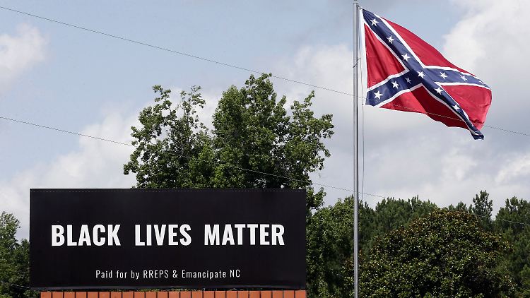 Weiterer Erfolg für die "Black Lives Matter"-Bewegung: Die Konföderiertenflagge verschwindet von allen Militärbasen in den USA.