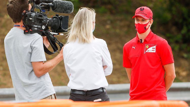 Für Mick Schumacher steht endlich ein Podiumsplatz zu Buche.