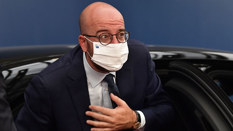 EU-Ratspräsident Michel appelliert an die Gipfelteilnehmer und ruft zur Einheit auf.