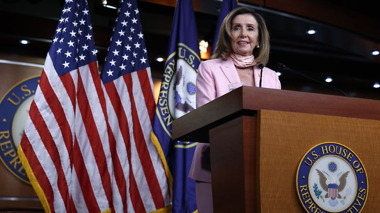 "Es gibt einen Prozess", betonte Top-Demokratin Nancy Pelosi.