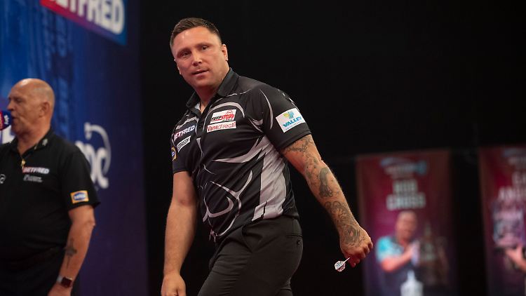 Gerwyn Price, Nummer drei der Welt, verliert beim World Matchplay zum Auftakt gegen Danny Noppert.