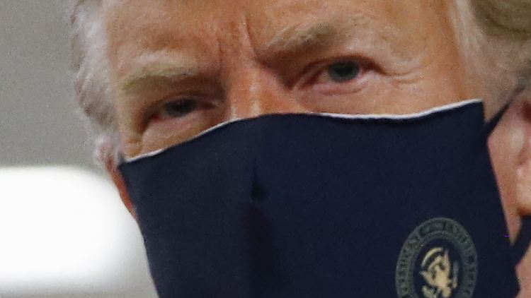 Allein aufgrund seines Alters gehört Trump zur Corona-Risiko-Gruppe.