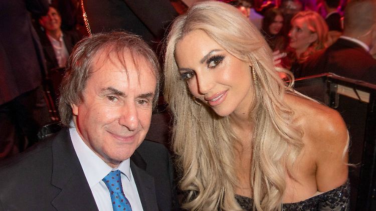 Vater und Tochter: Chris de Burgh und Rosanna Davison.