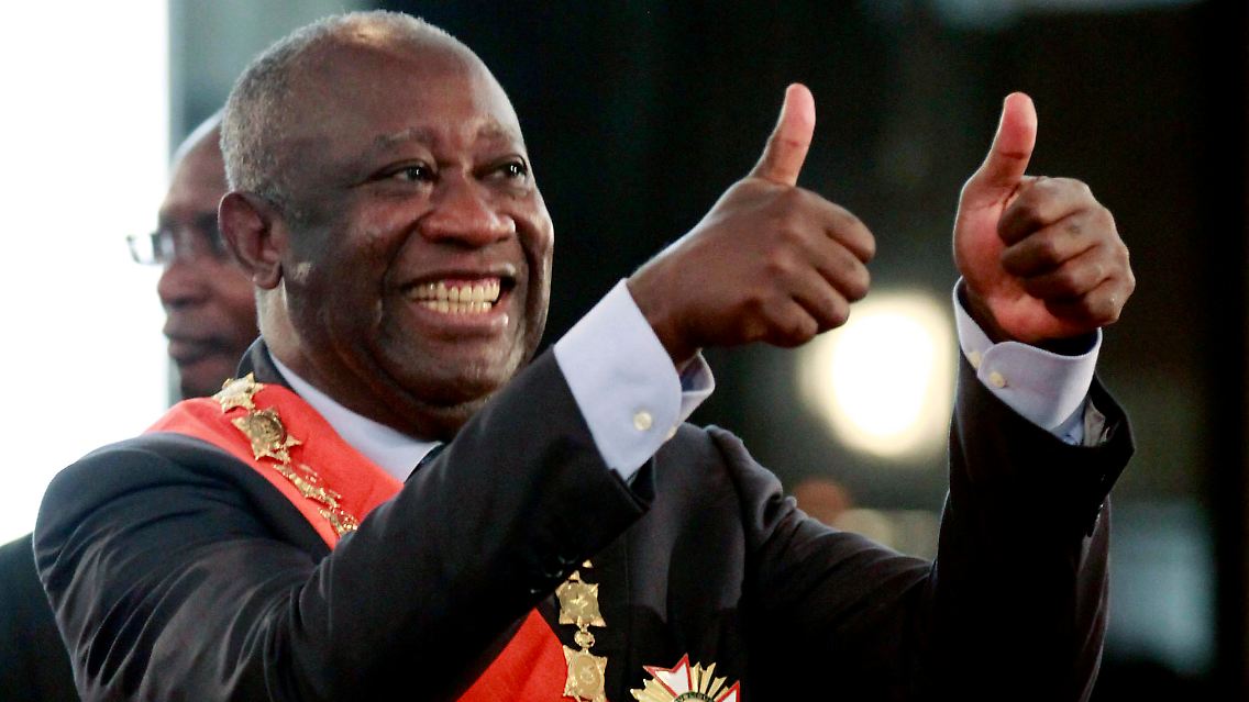 Der selbsternannte Sieger der Wahl: Laurent Gbagbo.