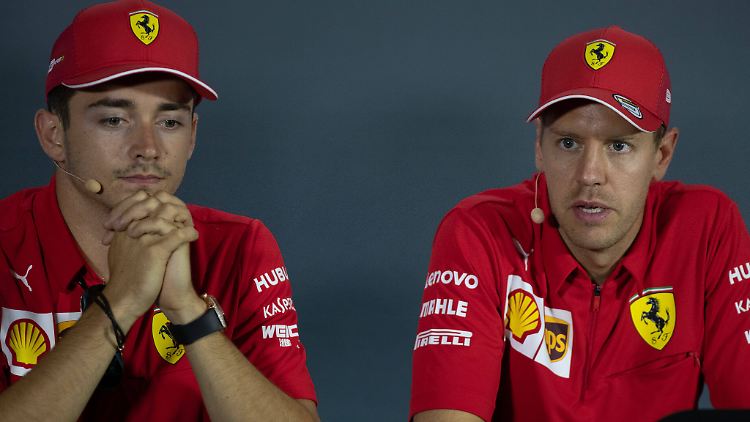 Leclerc und Vettel sind ob des schwachen Autos macht - und auch sprachlos.