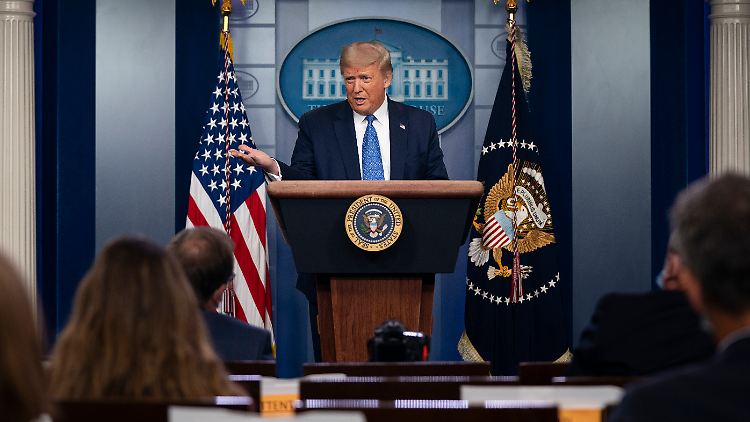 Trump baut auf eine "schweigende Mehrheit" seiner Unterstützer.