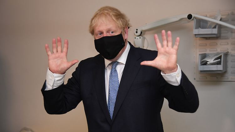 Boris Johnson steht wegen seiner Entscheidungen während der Corona-Pandemie in Kritik.