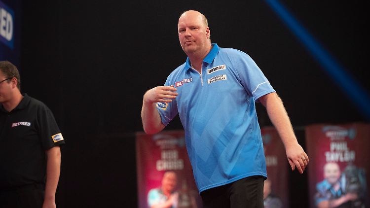 Vincent van der Voort präsentierte sich nach seinem Aus im Viertelfinale als schlechter Verlierer.