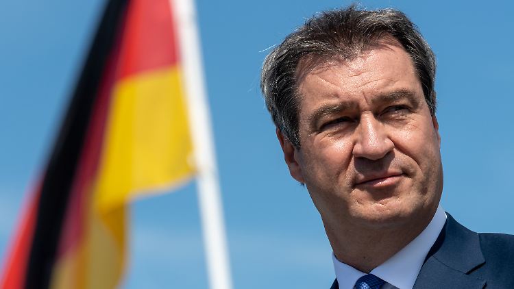 Steht als Krisenmanager stärker im Vordergrund als Habeck oder Scholz: Markus Söder.