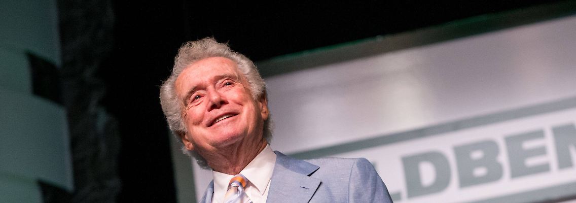 16.700 Stunden auf Sendung: Regis Philbin.