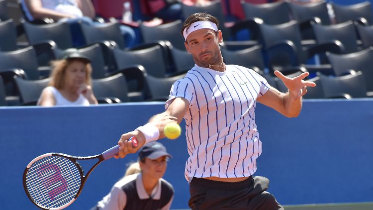 Grigor Dimitrow spielte bei der Adria-Tour - und erkrankte.