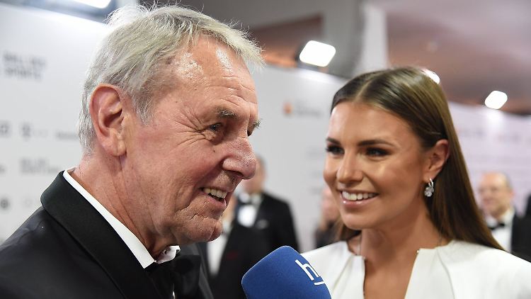 Jörg Wontorra mit Tochter Laura, die ebenfalls als Moderatorin arbeitet.