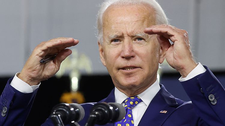 Wie soll sich Joe Biden bei so vielen Kandidatinnen bloß für die richtige entscheiden?