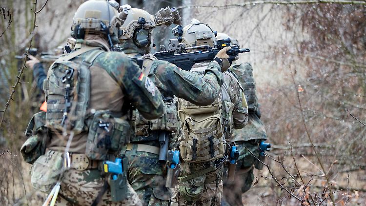 Die Soldaten des KSK sind für besondere Einsätze ausgebildet.