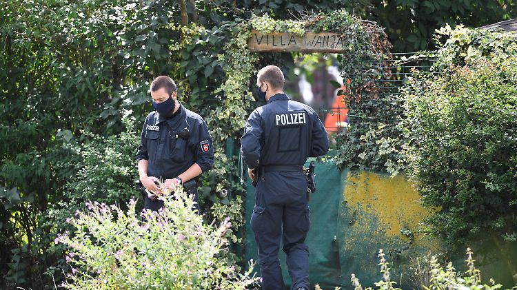 Am Mittwochabend schloss die Polizei die Grabungen in Hannover ab.