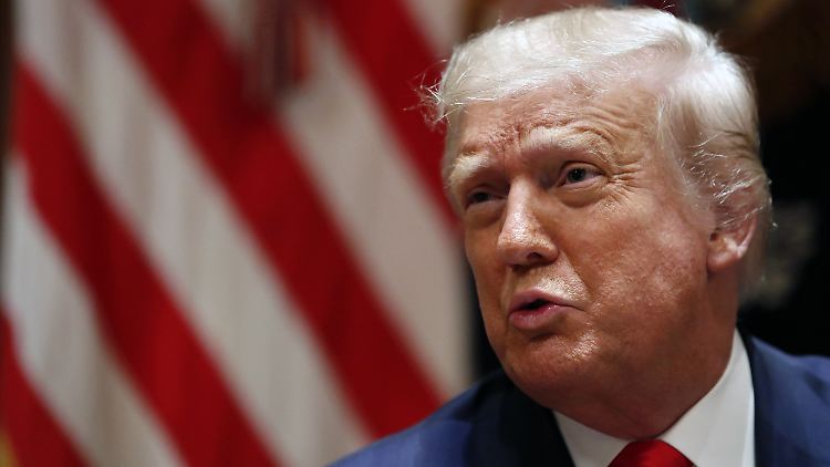 "Wir sehen uns Tiktok an. Vielleicht verbieten wir Tiktok," sagt Trump.