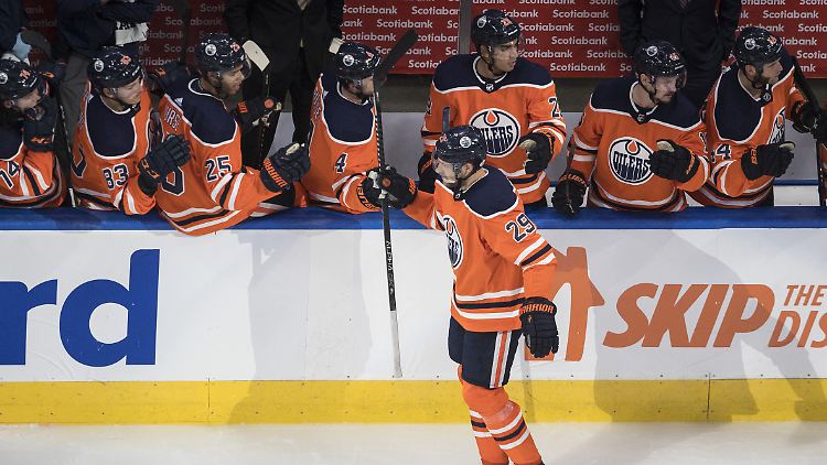 Persönlich hatte sich Leon Draisaitl bei der Niederlage seiner Edmonton Oilers wenig vorzuwerfen: Ein Tor, zwei Assists, Weltklasse.