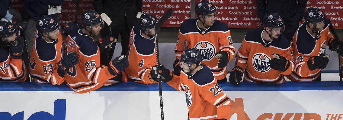 Persönlich hatte sich Leon Draisaitl bei der Niederlage seiner Edmonton Oilers wenig vorzuwerfen: Ein Tor, zwei Assists, Weltklasse.