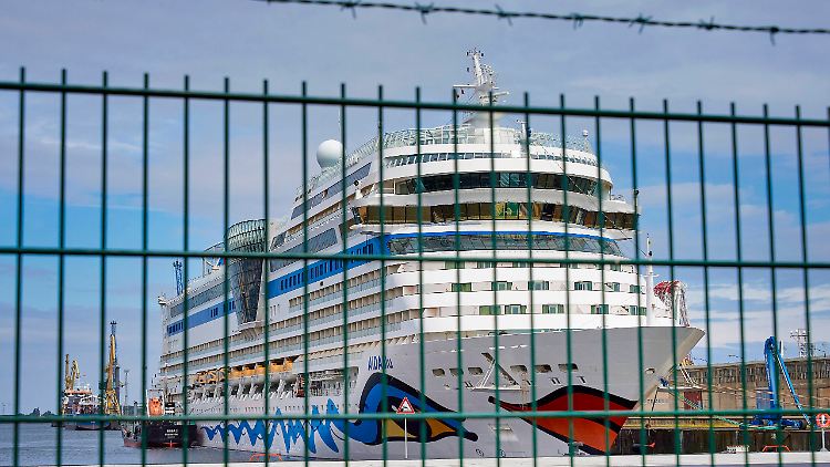 Die Aida-Schiffe liegen nun  noch länger als geplant an der Kaikante.