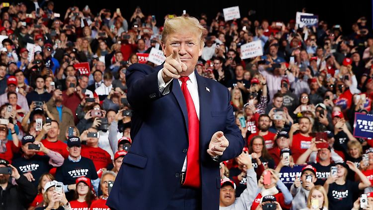 Donald Trump will erneut für die Republikaner die Präsidentschaft holen. 
