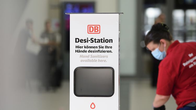 Nicht alle Fahrgäste wissen die Hygiene-Angebote der Bahn zu schätzen.