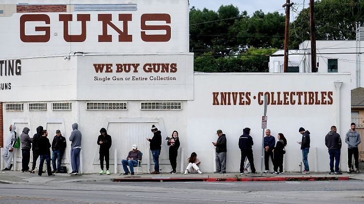 In den USA gibt es keine richtige Statistik über Waffenverkäufe.