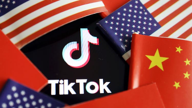 Tiktok liegt mit den USA im Streit: Trump droht mit dem Verbot der App.